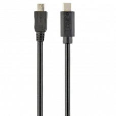 Cablu încărcare și sincronizare Cablexpert CCP-USB2-mBMCM-6, USB Type-C/micro-USB, 1,8m, Negru