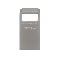 Memorie USB Kingston DataTraveler Micro 3.1, 128GB, Argintiu