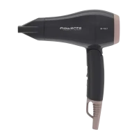 Фен Rowenta Pocket Power CV1720F0, 1200 Вт, Чёрный