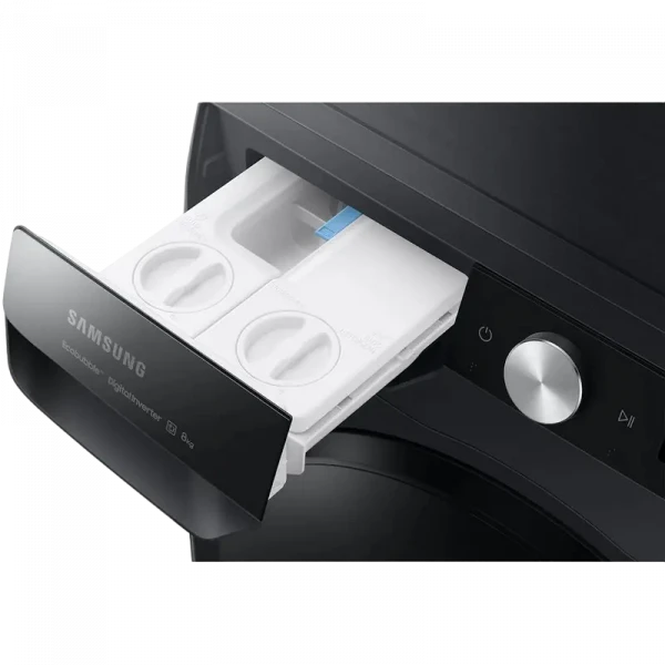 Стиральная машина Samsung WWW80AG6L28BB, 8кг, Чёрный