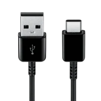 Cablu încărcare și sincronizare Samsung EP-DG930IBRGRU, Type-C/USB Type-A, 1,5m, Negru