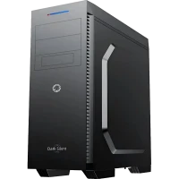 Компьютерный корпус Gamemax Dark Silent, Midi-Tower, Без блока питания, Чёрный