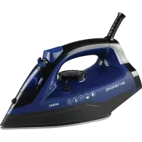 Утюг Polaris PIR2481K, 2400Вт, Черный Синий
