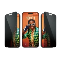 Защитное стекло PanzerGlass iPhone 15 Pro Max UWF Privacy wA, Прозрачный