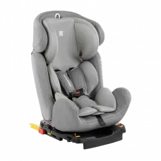 Scaun auto 3-în-1 Kikka Boo 4 Safe ISOFIX, Grupa 0+/1/2/3 (0-36 kg), Gri