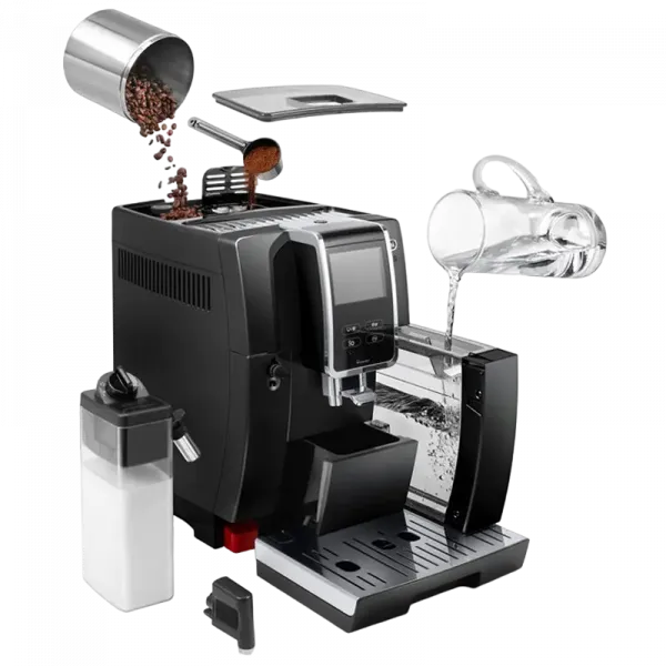 Кофемашина DeLonghi ECAM370.85.B, Чёрный