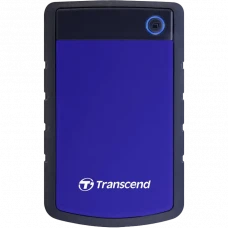 Внешний портативный жесткий диск Transcend StoreJet 25H3B, 1 ТБ, Серый/синий (TS1TSJ25H3B)