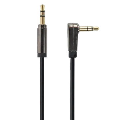 Аудиокабель Cablexpert CCAP-444L-6, 3.5mm 3-pin (M) - 3.5mm 3-pin (M), 1,8м, Чёрный