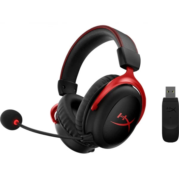 Игровая Гарнитура HyperX Cloud II, Беспроводной, Чёрный