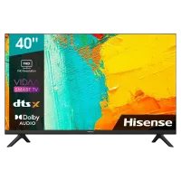 40 LED SMART Телевизор Hisense 40A4BG, 1920x1080 FHD, VIDAA U OS, Чёрный
