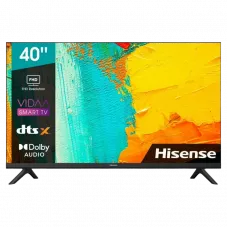 40 LED SMART TV Hisense 40A4BG, 1920x1080 FHD, VIDAA U OS, Negru