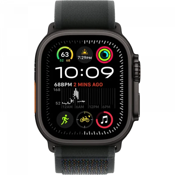 Ceas inteligent Apple Watch Ultra 2, 49mm, Negru