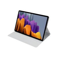 Husă pentru tabletă Samsung Tab S7 Book Cover, 11, Poliuretan, Gri deschis