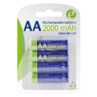 Аккумуляторы Energenie EG-BA-AA20R4-01, AA, 2000мА·ч, 4шт.
