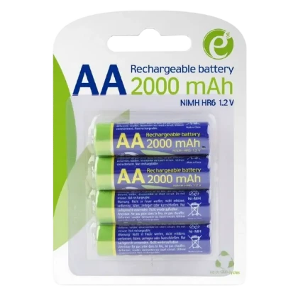 Аккумуляторы Energenie EG-BA-AA20R4-01, AA, 2000мА·ч, 4шт.
