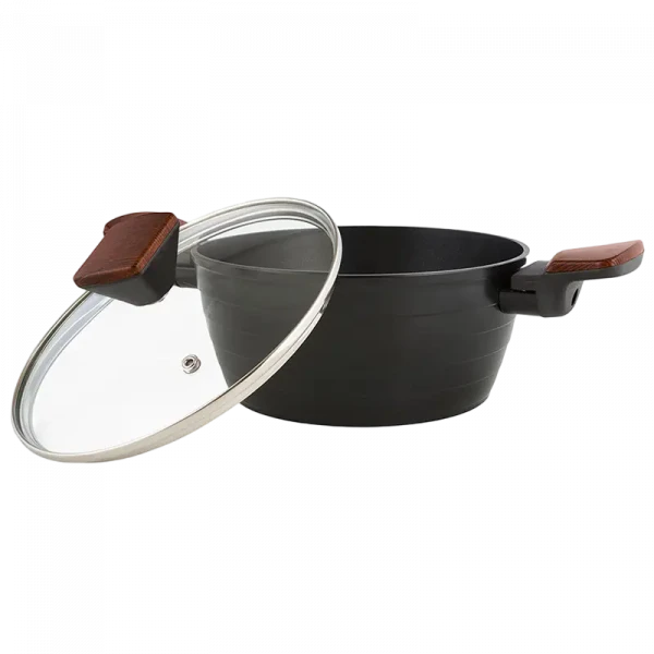 Кастрюля Polaris Albero-20C, 2,2л, 20см, Чёрный