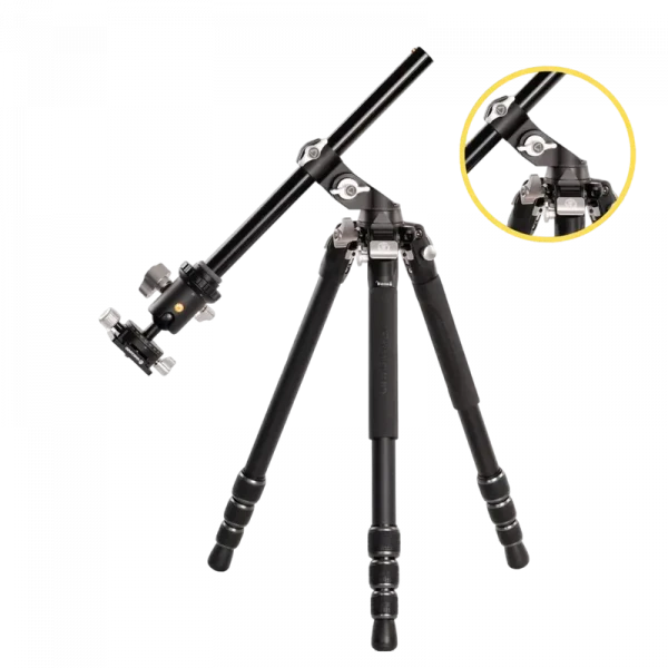 Trepied/Monopod Vanguard VEO3T+ 264AB, Cap cu bilă cu două axe, Negru
