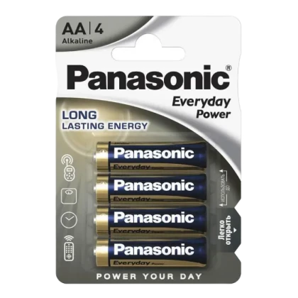 Батарейки Panasonic LR6REE, AA, 4шт.