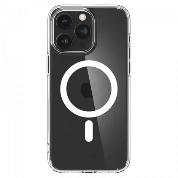 Husă Spigen iPhone 15 Pro Max Ultra Hybrid Mag Magsafe, Transparent