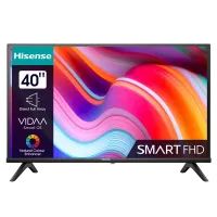 40 LED SMART Телевизор Hisense 40A4K, 1920x1080 FHD, VIDAA U6.0, Чёрный