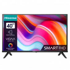 40 LED SMART TV Hisense 40A4K, 1920x1080 FHD, VIDAA U6.0, Negru