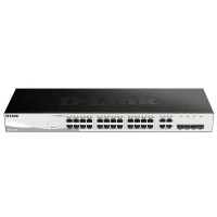 Коммутатор D-Link DGS-1210-28/F1A / 24 порта / 10/100/1000BASE-T