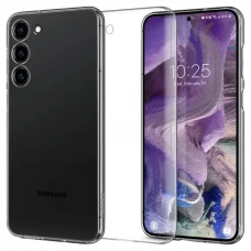 Husă Spigen Samsung S23, Airskin, Crystal Clear