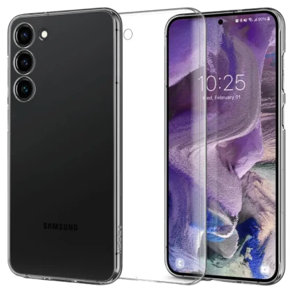 Чехол Spigen Samsung S23, Airskin, Прозрачный