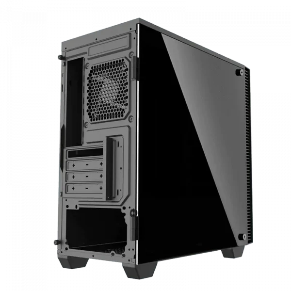 Компьютерный корпус Gamemax H608 Mini Abyss, Mini-Tower, Без блока питания, Чёрный