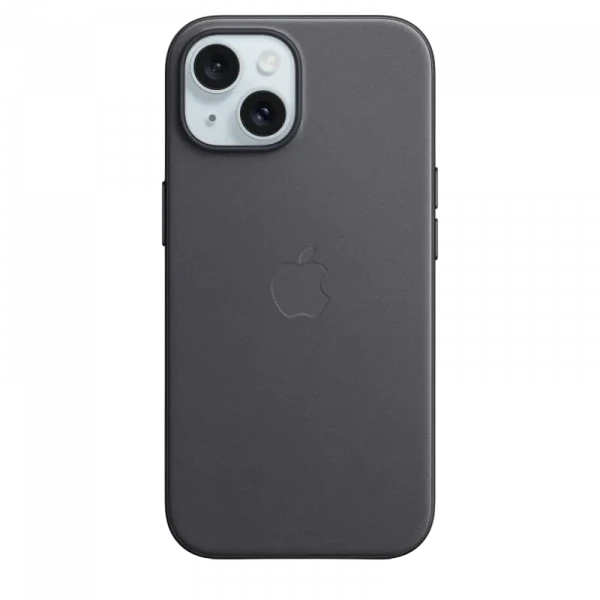 Husă Apple iPhone 15 FineWoven Case with MagSafe, Negru