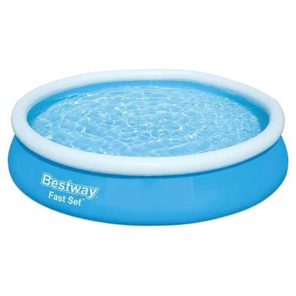 Надувной бассейн Bestway Fast Set, 6050л, Синий/Белый, 57273