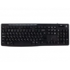 Tastatură Logitech K200, Cu fir, Negru