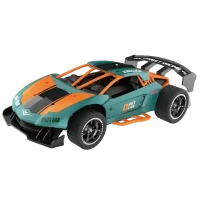 Jucărie cu telecomandă Crazon Smoking Car, 1:14, Verde/Portocaliu (333-SC21142)