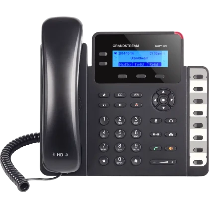 IP Телефон Grandstream GXP1628, Чёрный