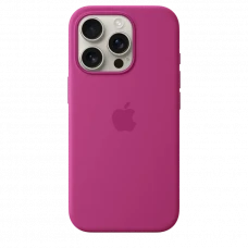 Чехол Apple iPhone 16 Pro Silicone Case with MagSafe, Фуксия