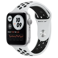 Умные часы Apple Watch Series 6 GPS MG293, 44мм, Серебристый