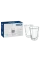 Set de pahare DeLonghi 220 ml 2 buc, Transparent