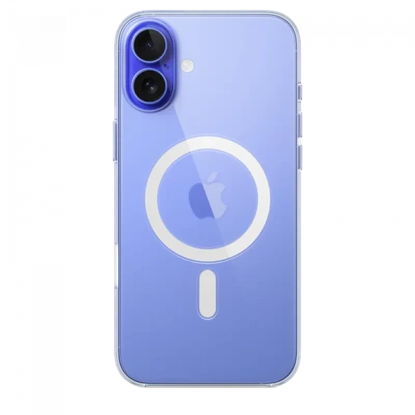 Чехол Apple iPhone16 Plus Clear Case with MagSafe, Прозрачный