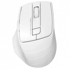 Mouse Wireless A4Tech FG30, Alb/Gri