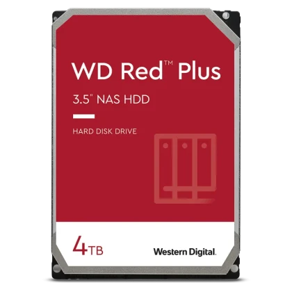 Unitate HDD Western Digital WD Red Plus, 3.5, 4 TB &amp;lt,WD40EFPX&amp;gt,