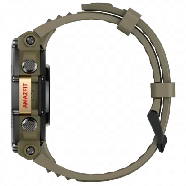 Ceas inteligent Xiaomi Amazfit T-Rex 2, 47mm, Wild Green