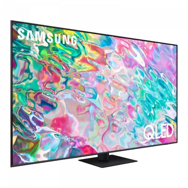 75 QLED SMART Телевизор Samsung QE75Q70BAUXUA, 3840x2160 4K UHD, Tizen, Чёрный