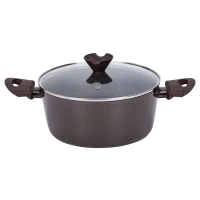 Cratiță RESTO 93019, 4.7L, 24cm, Cafeniu