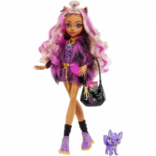 Păpușă Monster High Clawdeen Wolf și Crescen HHK52