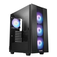 Компьютерный корпус Chieftec GS-02B-OP, Midi-Tower, Без блока питания, Чёрный