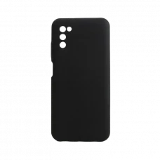 Husă Xcover Galaxy A03 - Liquid Silicone, Negru