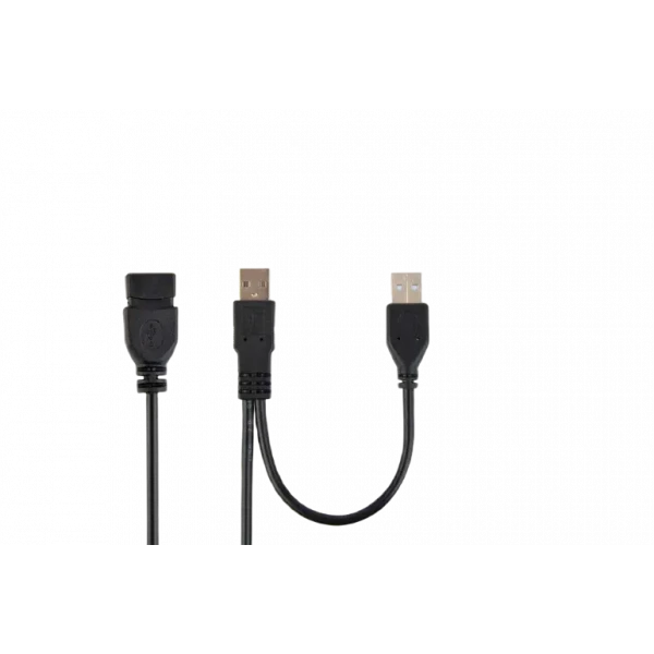 Cablu de comunicație Cablexpert CCP-USB22-AMAF-6, 2AM/AF/USB Type-A (F), 1,8m, Negru