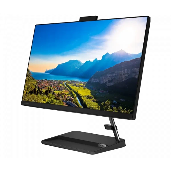Computer All-in-One Lenovo IdeaCentre 3 27ALC6, 27, AMD Ryzen 7 7730U, 16GB/512GB, Fără SO, Negru