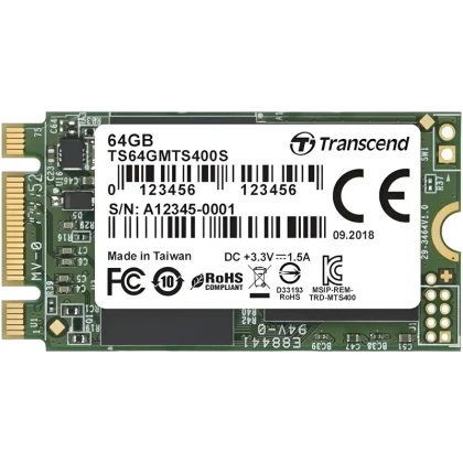 Накопитель SSD Transcend 400S, 64Гб, TS64GMTS400