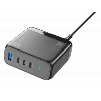 Încărcător Cellularline Multipower Desk GaN, 150W, Negru